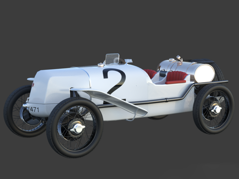 Modern vintage vintage sports car free