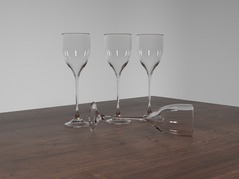 Modern glass wine glasses free