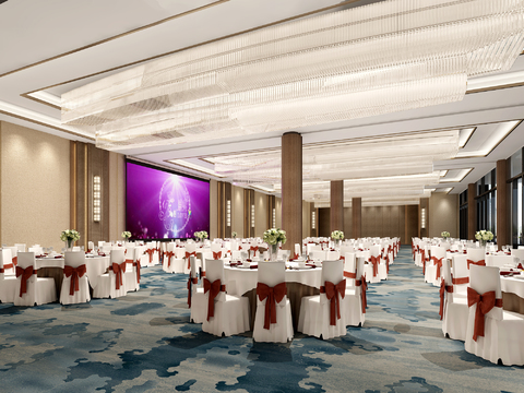 Modern Hotel Ballroom