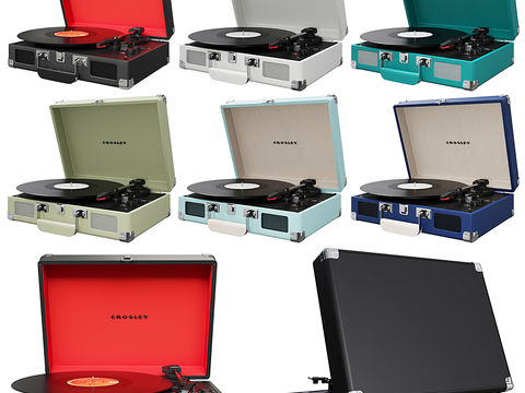 modern phonograph record player