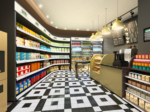 Modern Convenience Store