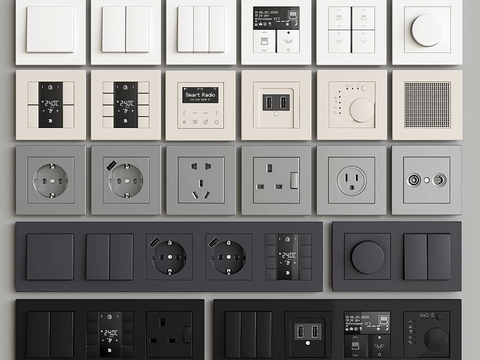 Modern Switch Control Panel