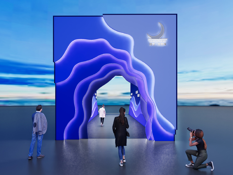 Modern Event Art Display Free