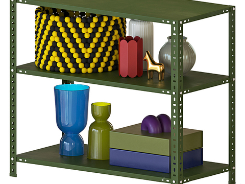 Industrial Style Creative Metal Storage Rack Free