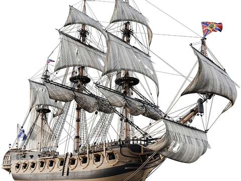 nautical sailing ship warship pirate ship