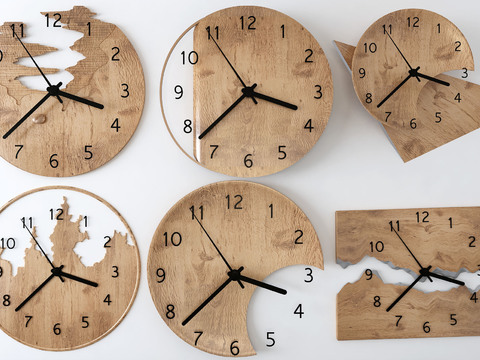 Nordic Log Wall Clock