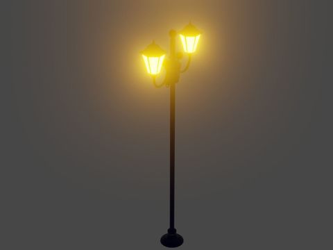 Modern outdoor street light free