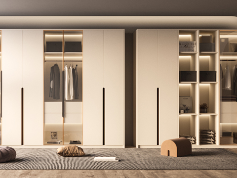 Modern multi-function wardrobe for free