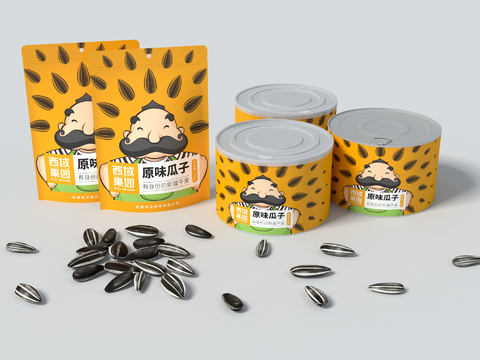 Modern melon seeds packaging