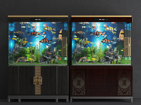 New Chinese Fish Tank Aquarium