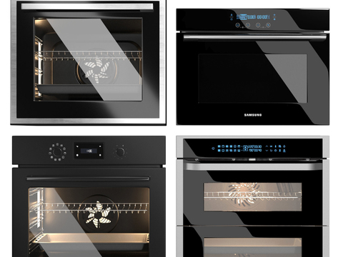 Electric microwave oven Modern oven