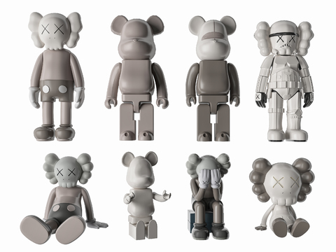 kaws violent bear doll