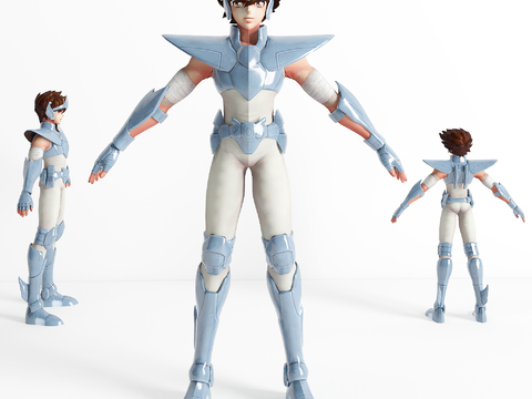 Modern anime character Saint Seiya