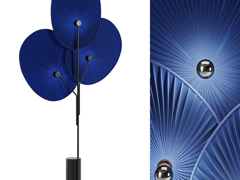 Roche Bobois Fan Floor Lamp