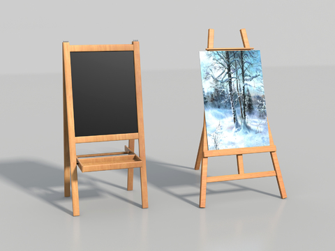 Modern drawing board easel