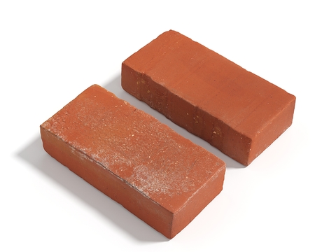 Modern red brick concrete brick