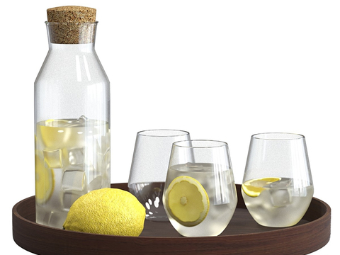 Modern Glass Lemonade