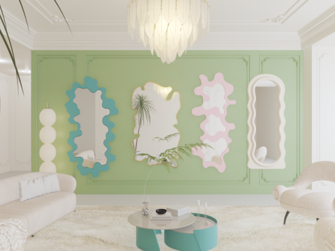 Alien Mirror Decorative Mirror Free