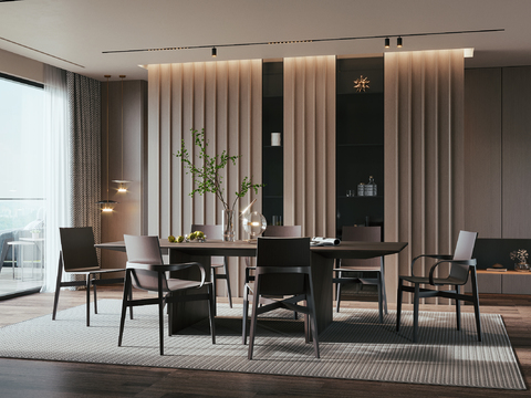 Molteni & C Premium Grey Restaurant