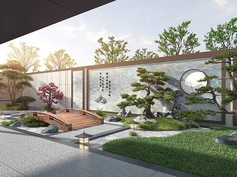 New Chinese Garden Landscape