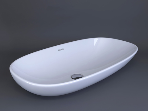 Modern Minimalist Ceramic Wash Basin Free