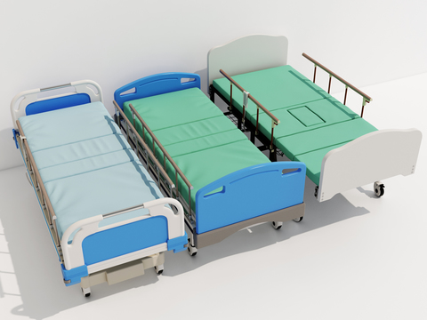 Modern hospital beds