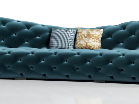 Jane's velvet multiplayer sofa