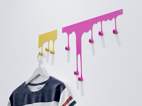 Modern Clothes Hook Wall Decoration