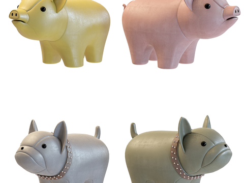 Modern Leather Animal Children's Chair