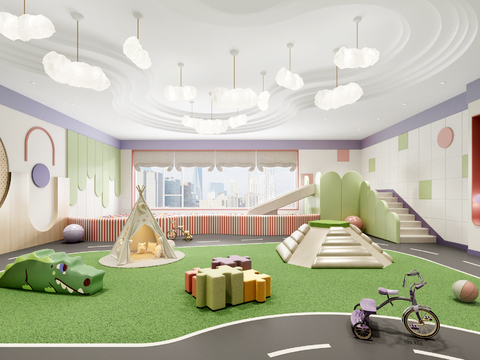 Modern Children's Activity Room