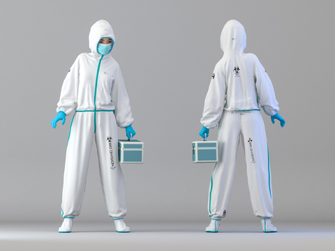 modern anti-epidemic clothing medical staff