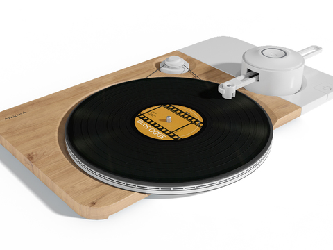 modern phonograph record player