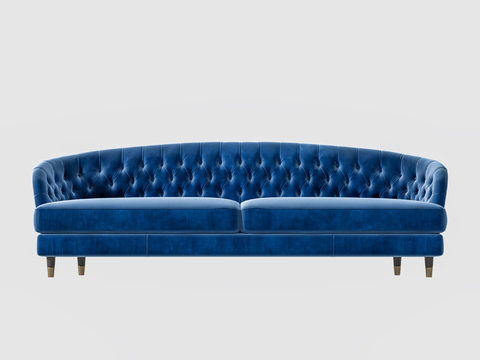 Jane's velvet multiplayer sofa