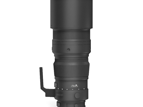 modern SLR camera lens