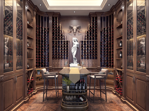 American Wine Cellar Wine Room