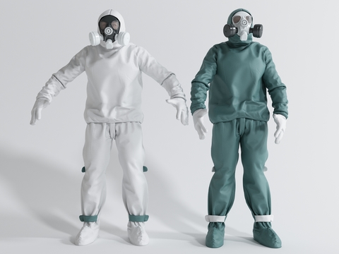 Modern protective clothing Medical personnel