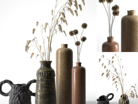 Modern Ceramic Pot Ornaments