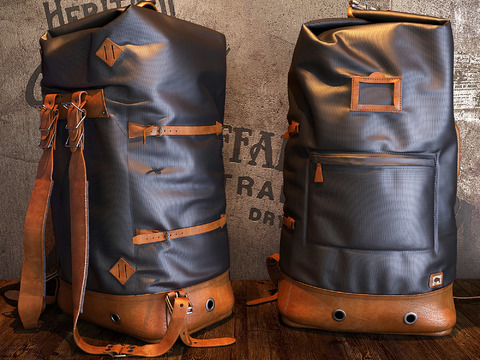 Modern Leather Fashion Backpack