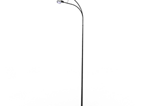 Modern Minimalist Metal Outdoor Lamp Post Free