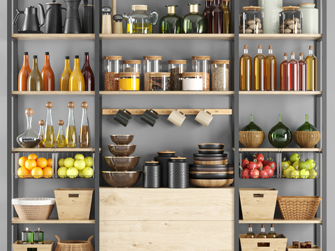 Modern Kitchen Condiment Rack