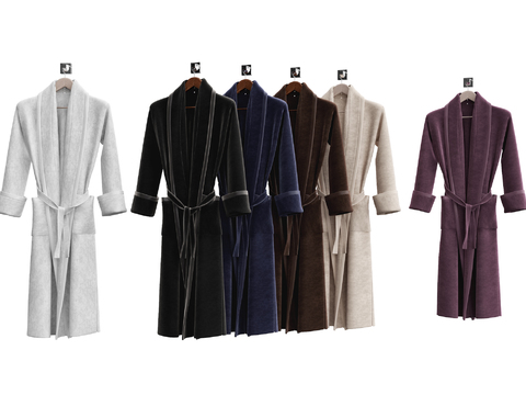 Modern Fabric Bathrobe