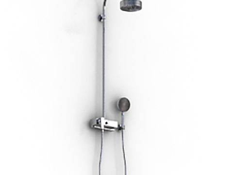 Modern minimalist stainless steel rain shower free