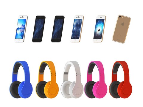 Modern iPhone headset