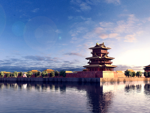 Appearance of New Chinese Ancient Architecture