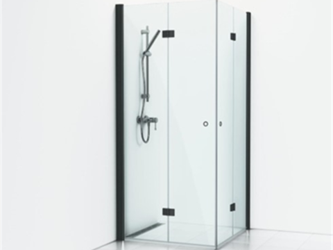 Modern minimalist glass stainless steel shower room for free