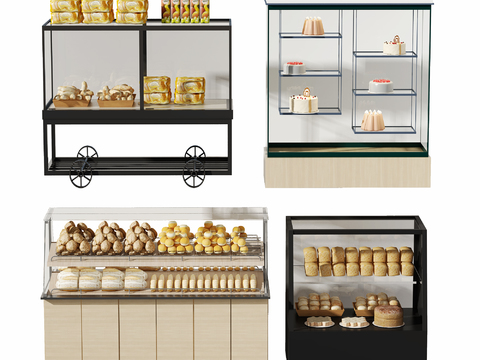 Modern Bread Cake Display Cabinet Preservation Cabinet