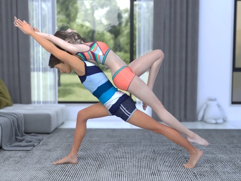 Modern Double Yoga