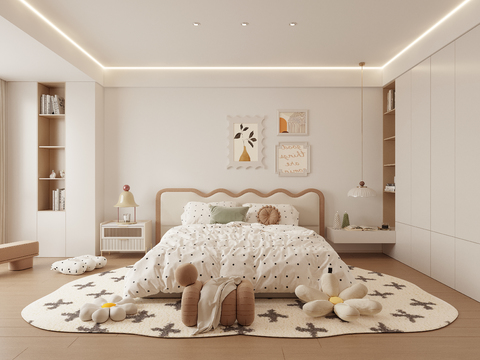 Cream Style kids Bedroom girls room kids Bedroom