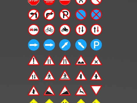 Traffic Signs Guide Signs Warning Signs Road Signs