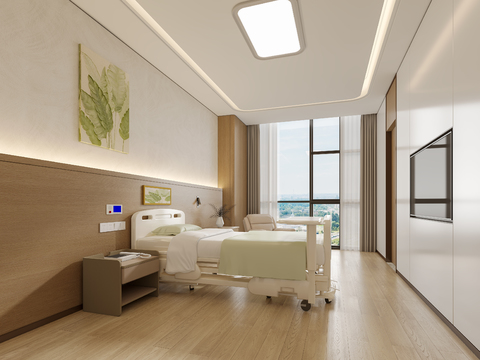 Modern ward nursing room